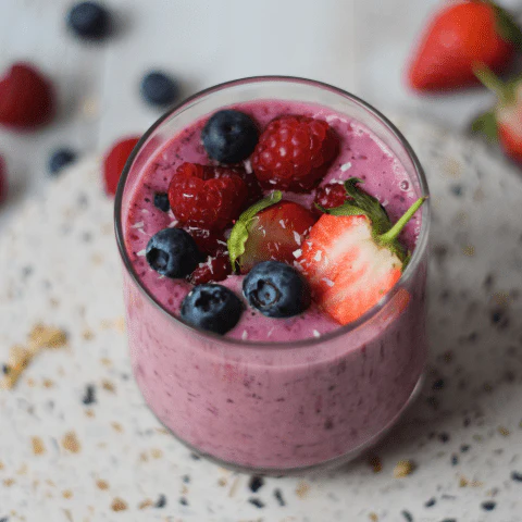 Antioxidant berry smoothie